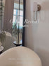 Everitte Bouclé Swivel Barrel Chair